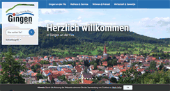 Desktop Screenshot of gingen.de